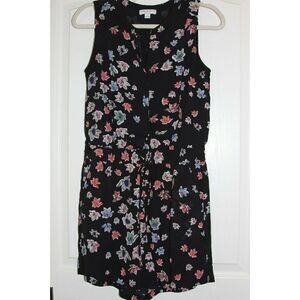 Katherine Barclay Montreal Romper Shorts Floral Bohemian Flowy Womens Size 4